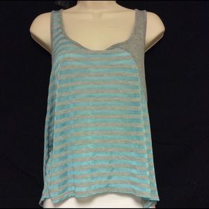 SAN SOUCI HIGH LOW RAZOR BACK TANK TOP